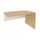 Наборный элемент рабочей станции Рива ONIX O.1.NRS-2.7 Тиквуд Светлый/Белый