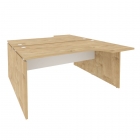 Рабочая станция Рива ONIX O.D.SA-1 Тиквуд Светлый/Белый