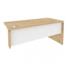 Стол-приставка правый к опорным элементам Рива ONIX O.SPR-4.7R Тиквуд Светлый/Белый