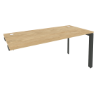 Стол-приставка на П-образном м/к к опорным элементам Рива ONIX O.MP-SPR-4.7 Тиквуд Светлый/Антрацит