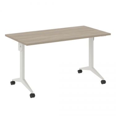 Стол складной мобильный Рива X-Pull X.M-3.7 Дуб Аттик/Белый