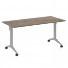 Стол складной мобильный Рива X-Pull X.M-4.7 Тиквуд Темный/Серый