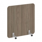 Перегородка на металлических опорах, на роликах Рива R-line DP.R-120-120 Вяз Благородный