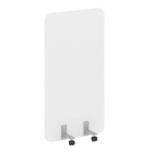 Перегородка на металлических опорах, на роликах Рива R-line DP.R-80-150 Белый Бриллиант