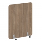 Перегородка на металлических опорах, на роликах Рива R-line DP.R-120-150 Дуб Аризона