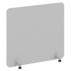 Перегородка на металлических опорах, на роликах Рива R-line DP.R-160-140 Серый