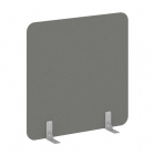 Перегородки на металлических опорах на фетровых подпятниках Рива R-line DP.F-120-120 Металлик