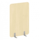 Перегородки на металлических опорах на фетровых подпятниках Рива R-line DP.F-100-150 Клен