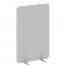 Перегородки на металлических опорах на фетровых подпятниках Рива R-line DP.F-100-150 Серый