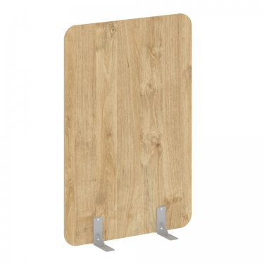 Перегородки на металлических опорах на фетровых подпятниках Рива R-line DP.F-100-150 Тиквуд Светлый