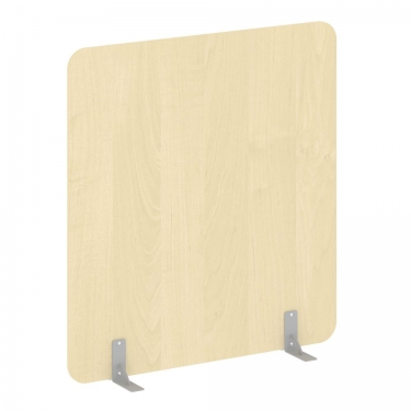 Перегородки на металлических опорах на фетровых подпятниках Рива R-line DP.F-140-150 Клен