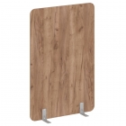 Перегородки на металлических опорах на фетровых подпятниках Рива R-line DP.F-120-180 Дуб Табак