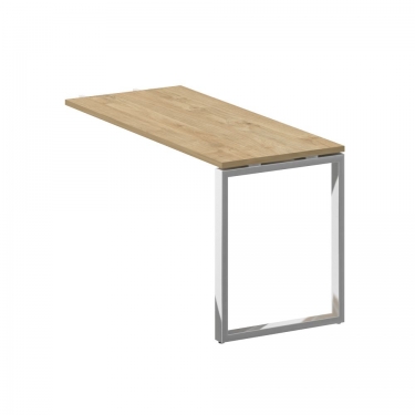 Брифинг-приставка 1400мм Рива SHIFT SK.BR-140 Тиквуд Светлый/Белый Бриллиант