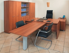 Комплект мебели для кабинета руководителя Патриот 03 Миланский орех