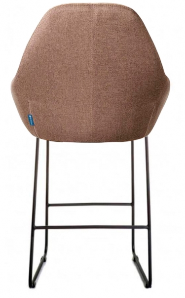 Стул полубарный R-home Kent ПБ Браун/Линк