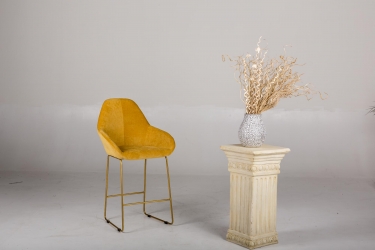 Стул полубарный R-home Kent ПБ Браун/Линк