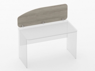 Экран разделительный Персона Грата Glassy 5.12.12 Дуб сантана светлый