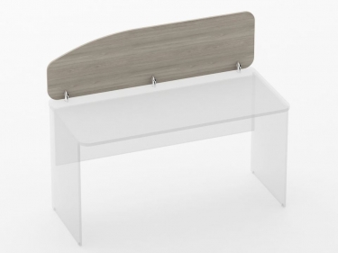 Экран разделительный Персона Грата Glassy 5.12.14 Дуб сантана светлый