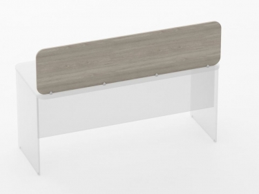 Экран разделительный Персона Грата Glassy 5.12.16 Дуб сантана светлый