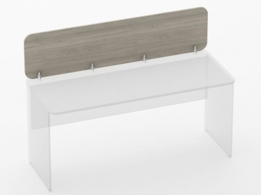 Экран разделительный Персона Грата Glassy 5.12.16 Дуб сантана светлый