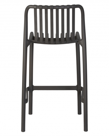 Стул полубарный DOBRIN DOBRIN CHLOE Темно-серый