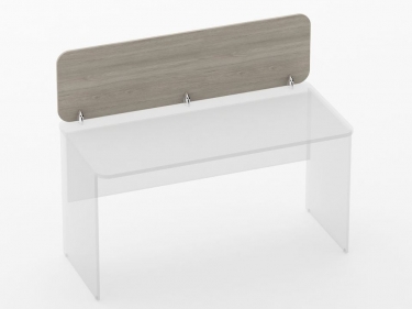 Экран разделительный прямой Персона Грата Glassy 5.14.14 Дуб сантана светлый