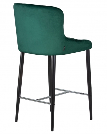 Стул полубарный DOBRIN DOBRIN CHRISTIAN 65 Зеленый велюр V108-64