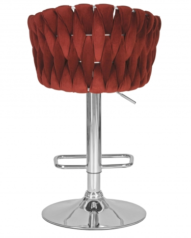 Стул барный DOBRIN DOBRIN MARCEL Винный велюр MJ9-35