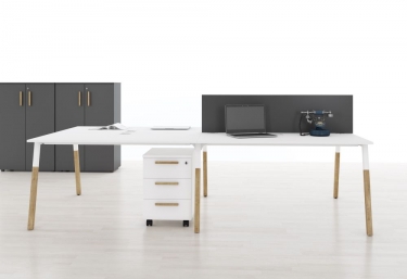 Брифинг-приставка Skyland Forta FB 1167 Белый премиум Дуб Гамильтон