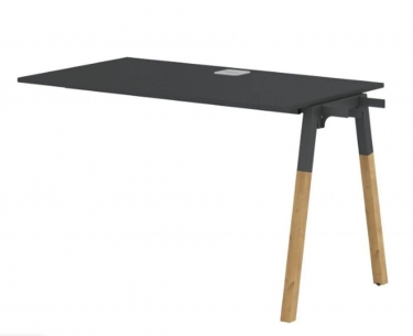 Брифинг-приставка Skyland Forta FB 1167 Черный графит Дуб Гамильтон