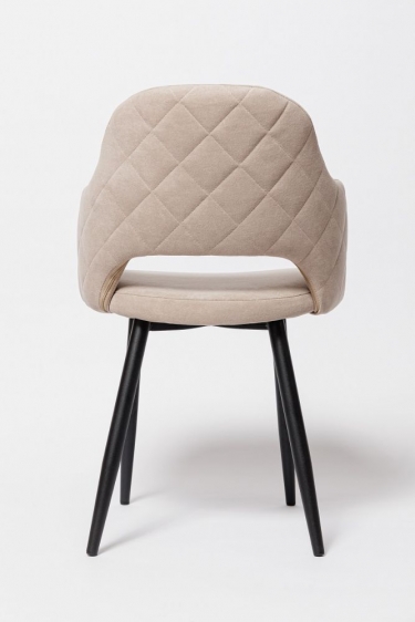 Стул Цвет мебели К14 black Бежевый РС-05/ч