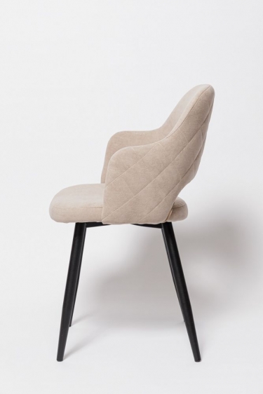 Стул Цвет мебели К14 black Бежевый РС-05/ч