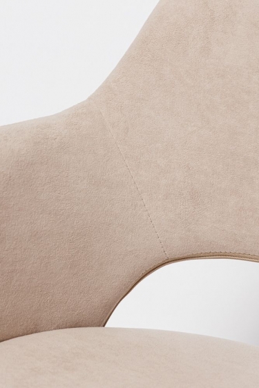 Стул Цвет мебели К14 black Бежевый РС-05/ч