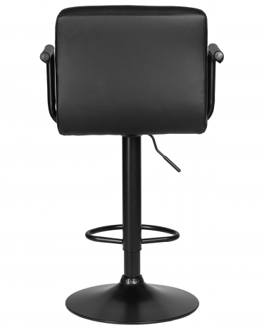 Стул барный DOBRIN DOBRIN KRUGER ARM BLACK черный