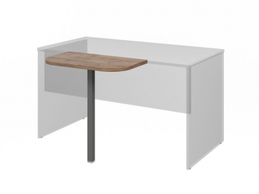 Приставная столешница Экспро LEMO L-81 Таксония шоколадная