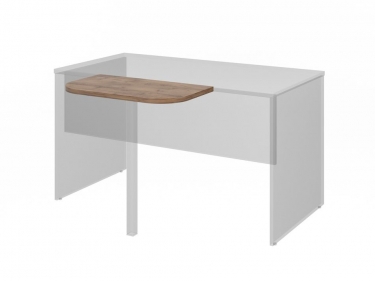 Приставная столешница Экспро LEMO L-81 Таксония шоколадная