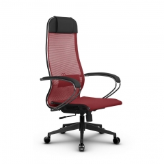 Кресло офисное МЕТТА B 1m 12/K131, Основание 17832 Комплект 4 Красное