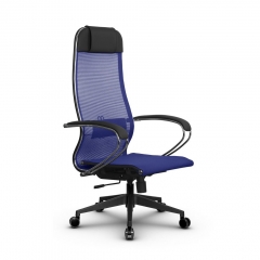 Кресло офисное МЕТТА B 1m 12/K131, Основание 17832 Комплект 4 Синее