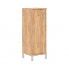 Стеллаж с дверью ДСП Skyland В421.6 L Дуб Бофорд