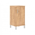 Стеллаж с дверью ДСП Skyland В411.2 R Дуб Бофорд