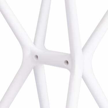 Стол Tetchair PARNAVAZ mod. 29 пластик/стекло, 60 x 60 x 70,5 см, White белый 11954
