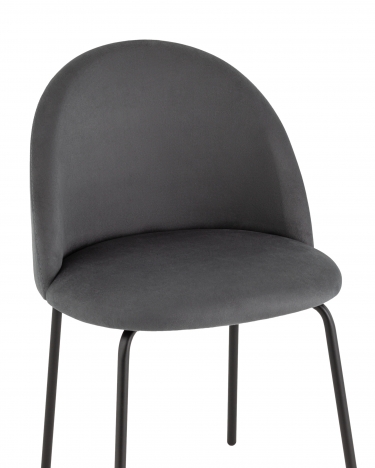 Стул Stool Group Коди велюр Темно-серый