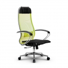 Кресло офисное Метта МЕТТА B 1m 4/K131, Основание 17834 Комплект 3 Лайм Черное
