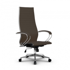 Кресло офисное METTA B 1m 8K1/K131, Основание 17834 Комплект 3 Светло-коричневое