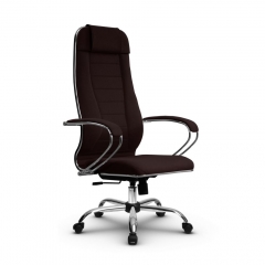 Кресло офисное METTA B 1m 32 PF/K127, Основание 17833 Комплект 2 Темно-коричневое
