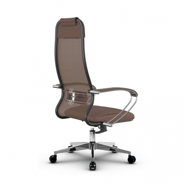 Кресло офисное Метта МЕТТА B 1m 5/K116, Основание 17834 Комплект 3 Светло-коричневое