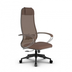 Кресло офисное МЕТТА B 1m 5/K116, Основание 17832 Комплект 4 Светло-коричневое