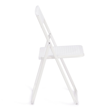 Стул складной Tetchair FOLDER mod. 3016 каркас металл, сиденье/спинка пластик, 48,5 х 48 х 82,5 см, white белый