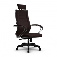 Кресло офисное METTA B 2m 34P/K127, Основание 17831 Комплект 1 Темно-коричневое