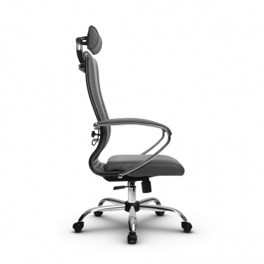 Кресло офисное Метта МЕТТА Комплект 35, Основание 17833 Комплект 2 Серое